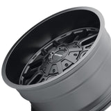 1 X MAYHEM COGENT 20X9 5-127/5-139.7 87.1 Hub 0 Offset Black Wheel Rim