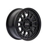 1 X MAYHEM COMPASS 15X7 5-100 0 Hub 15 Offset Black Wheel Rim
