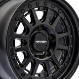 1 X MAYHEM COMPASS 15X7 5-100 0 Hub 15 Offset Black Wheel Rim