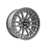 1 X MAYHEM COMPASS 17X9 5-127 78.1 Hub -6 Offset Gray Wheel Rim