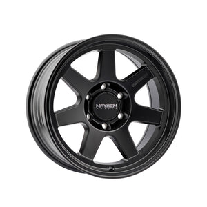 1 X MAYHEM CONVOY 17X9 5-127 78.1 Hub -6 Offset Black Wheel Rim