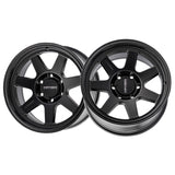 1 X MAYHEM CONVOY 17X9 6-135 87.1 Hub -6 Offset Black Wheel Rim