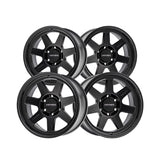 1 X MAYHEM CONVOY 17X9 6-139.7 106 Hub -6 Offset Black Wheel Rim