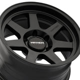 1 X MAYHEM CONVOY 17X9 5-127 78.1 Hub -6 Offset Black Wheel Rim