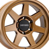 1 X MAYHEM CONVOY 17X9 5-127 78.1 Hub -6 Offset Bronze Wheel Rim