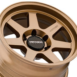 1 X MAYHEM CONVOY 17X9 5-127 78.1 Hub -6 Offset Bronze Wheel Rim