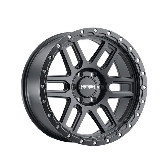 1 X MAYHEM DELTA 20X9 6-139.7 106 Hub 0 Offset Black Wheel Rim