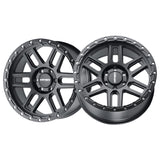 1 X MAYHEM DELTA 20X9 8-170 125.2 Hub -12 Offset Black Wheel Rim
