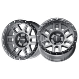 1 X MAYHEM DELTA 20X9 8-170 125.2 Hub -12 Offset Black Wheel Rim