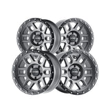 1 X MAYHEM DELTA 20X9 8-170 125.2 Hub -12 Offset Black Wheel Rim