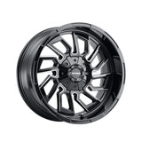 1 X MAYHEM FLYWHEEL 22X10 5-127/5-139.7 87.1 Hub -19 Offset Black Wheel Rim