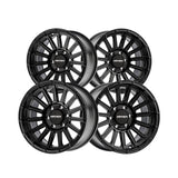 1 X MAYHEM GRANITE 17X9 6-135 87.1 Hub 0 Offset Black Wheel Rim