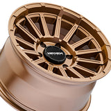 1 X MAYHEM GRANITE 17X9 6-135 87.1 Hub 0 Offset Bronze Wheel Rim