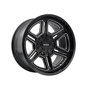 1 X MAYHEM HERMOSA 20X9 5-127/5-139.7 87 Hub 0 Offset Black Wheel Rim