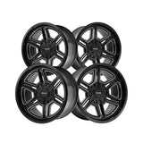 1 X MAYHEM HERMOSA 20X10 8-165.1 130.8 Hub -25 Offset Black Wheel Rim