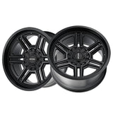 1 X MAYHEM HERMOSA 20X10 8-165.1 130.8 Hub -25 Offset Black Wheel Rim