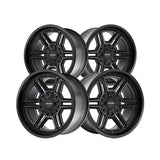 1 X MAYHEM HERMOSA 20X10 8-165.1 130.8 Hub -25 Offset Black Wheel Rim