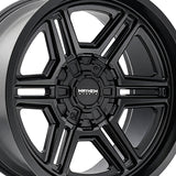 1 X MAYHEM HERMOSA 20X10 8-165.1 130.8 Hub -25 Offset Black Wheel Rim