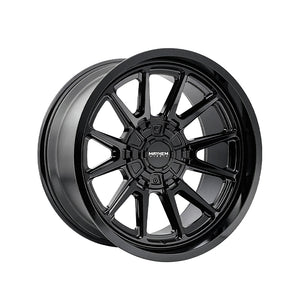 1 X MAYHEM INTREPID 18X9 6-135/6-139.7 106 Hub -12 Offset Black Wheel Rim