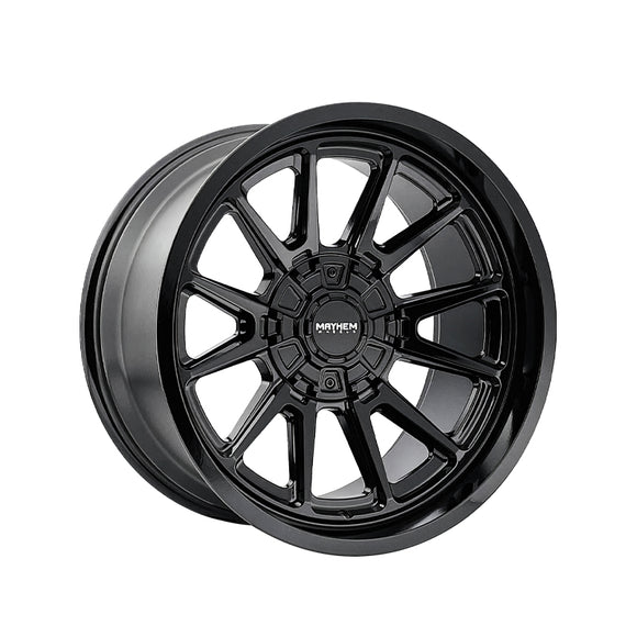 1 X MAYHEM INTREPID 20X9 6-135/6-139.7 106 Hub 0 Offset Black Wheel Rim
