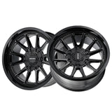 1 X MAYHEM INTREPID 18X9 5-127/5-139.7 87 Hub -12 Offset Black Wheel Rim
