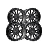 1 X MAYHEM INTREPID 20X9 8-180 124.1 Hub 0 Offset Black Wheel Rim