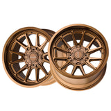 1 X MAYHEM INTREPID 18X9 6-135/6-139.7 106 Hub -12 Offset Bronze Wheel Rim