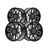 1 X MAYHEM ORDINANCE 20X9 5-127/5-139.7 87 Hub 0 Offset Black Wheel Rim
