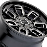 1 X MAYHEM ORDINANCE 20X9 5-127/5-139.7 87 Hub 0 Offset Black Wheel Rim