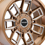 1 X MAYHEM ORDINANCE 20X9 6-135/6-139.7 106 Hub 0 Offset Bronze Wheel Rim