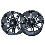 1 X MAYHEM RAMPAGE 18X9 6-135/6-139.7 106 Hub 18 Offset Black Wheel Rim