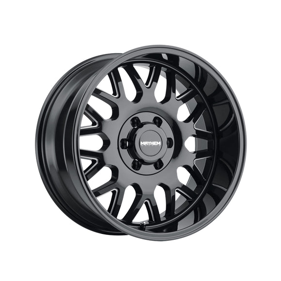 1 X MAYHEM TRIPWIRE 20X10 6-135 87.1 Hub -19 Offset Black Wheel Rim