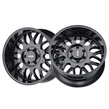 1 X MAYHEM TRIPWIRE 20X10 6-135 87.1 Hub -19 Offset Black Wheel Rim