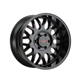 1 X MAYHEM TRIPWIRE 20X9 8-165.1 130.8 Hub 18 Offset Black Wheel Rim