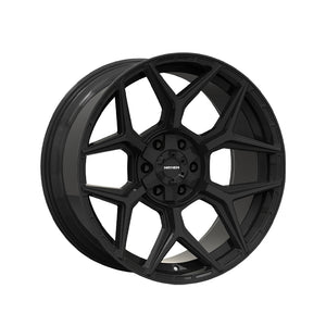 1 X MAYHEM VANQUISH 22X10 6-135/6-139.7 106.1 Hub -19 Offset Black Wheel Rim