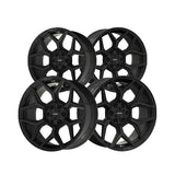 1 X MAYHEM VANQUISH 20X9 6-135/6-139.7 106.1 Hub 0 Offset Black Wheel Rim