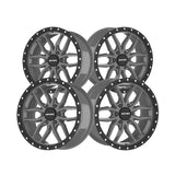 1 X MAYHEM VECTOR 20X9 8x180 124.1 Hub 18 Offset Front Chrome Wheel Rim