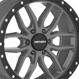1 X MAYHEM VECTOR 20X9 6x139.7 106 Hub 18 Offset Matte Gunmetal Black Lip Wheel Rim