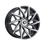 1 X MAZZI BIG EASY 22X9.5 5-127/5-139.7 87 Hub 18 Offset Black Wheel Rim