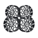 1 X MAZZI BIG EASY 22X9.5 5-127/5-139.7 87 Hub 18 Offset Black Wheel Rim