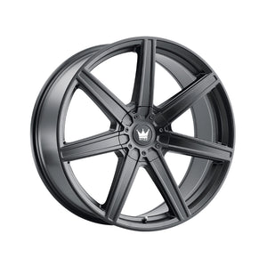 1 X MAZZI LAGUNA 22X8.5 5-112/5-120 74.1 Hub 38 Offset Black Wheel Rim