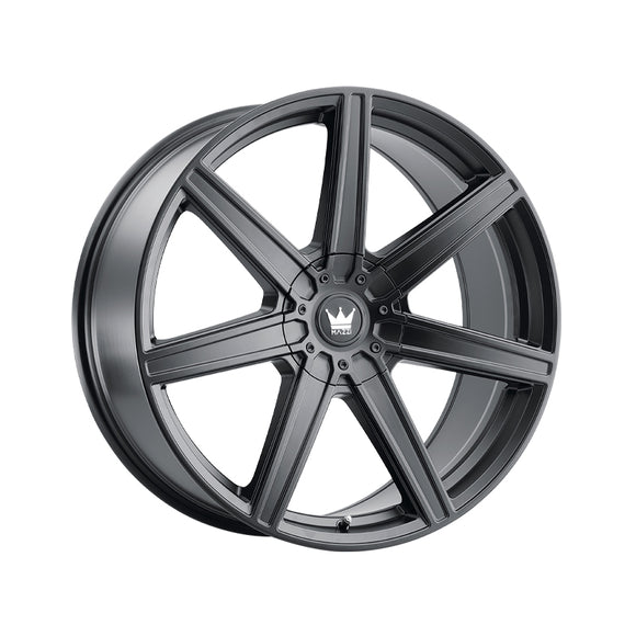 1 X MAZZI LAGUNA 22X8.5 5-110/5-115 72.6 Hub 38 Offset Black Wheel Rim