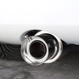 Coolstuffguru Universal 3.345" Tip Silencer Will Compatible with 3.50" Round Tip Muffler