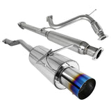 Coolstuffguru Compatible with Honda Accord Ex Dx Lx 2 4 Door Full Cat Back Exhaust System Titanium Burnt Tip