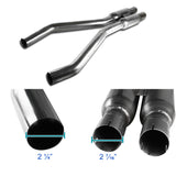 Coolstuffguru Compatible with Chevy Camaro 3.6L V6 Stainless Steel Dual Catback Exhaust Muffler Tip