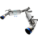 Coolstuffguru Compatible with Camaro 3.6L V6 Stainless Steel Dual Catback Exhaust Muffler w/ Burnt Tip