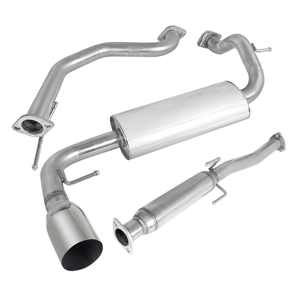 Coolstuffguru Compatible with Honda Crx Si Base 3 Door Hatchback Full Catback Exhaust System