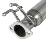 Coolstuffguru Compatible with Honda Civic EX 2 4 Door Full Catback Exhaust System w/ Titanium Burnt Tip