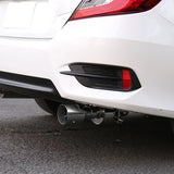 Coolstuffguru Compatible with/Replacement for 2016-2020 Honda Civic 1.5L Turbo Polished Stainless Steel S/S Catback Exhaust System