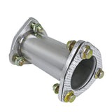 Coolstuffguru Compatible with Acura Integra Gs-R Jdm 4" Titanium Burnt Tip Catback Muffler